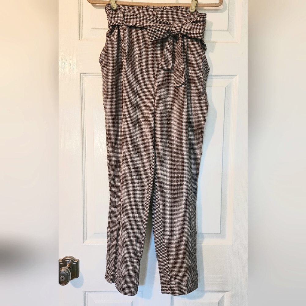 Jules & Leopold belted trousers